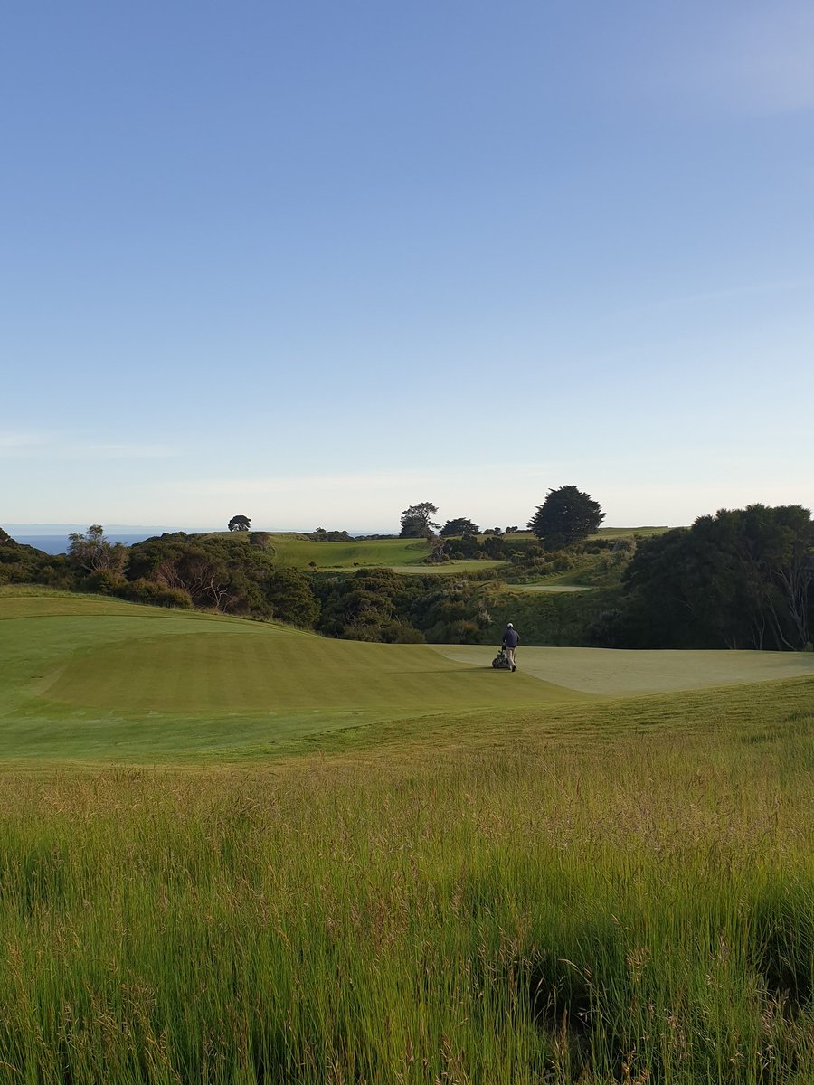 Lovely fresh November morning @CapeKidnappers 🌞