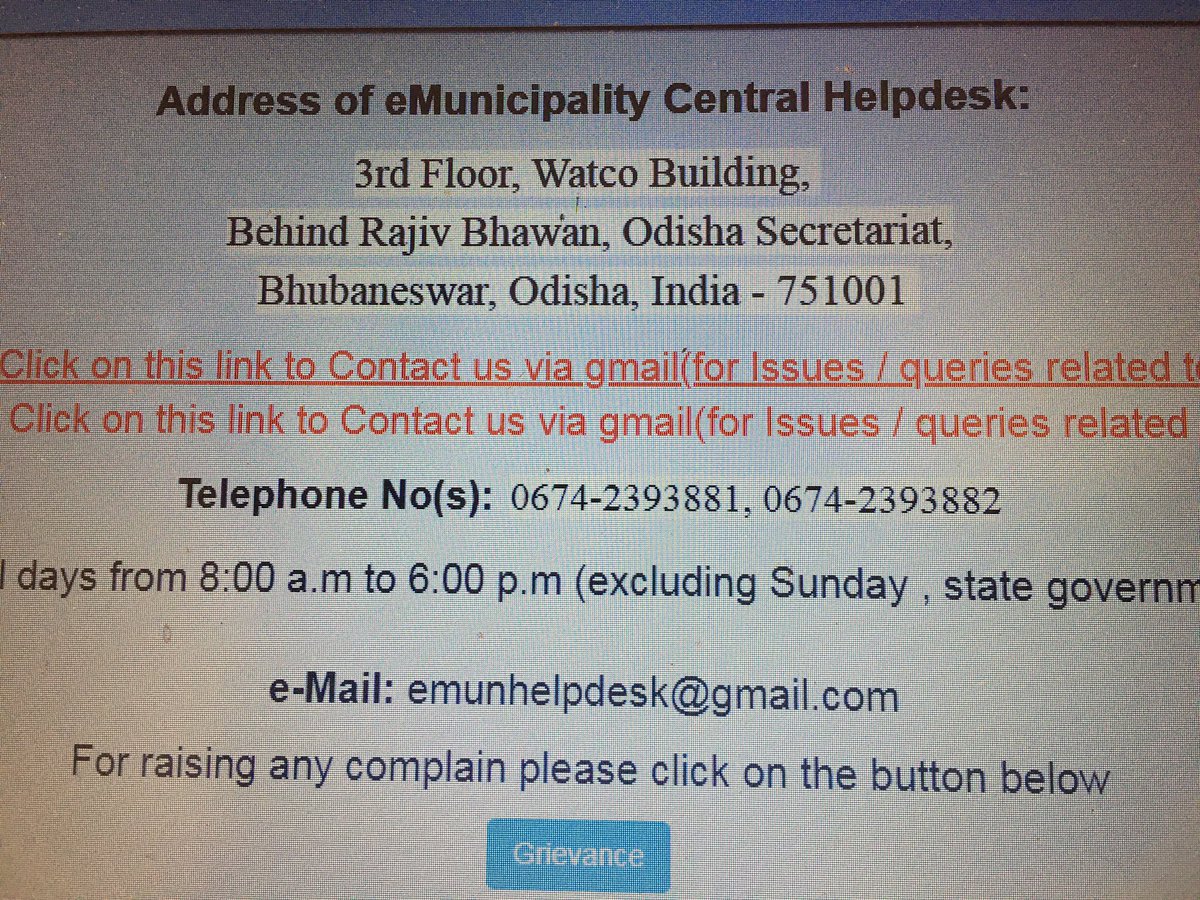 Preity5401's tweet photo. Kind attention @e_Municipalityo, Neither of the contact numbers is working. Pl look into it. @jenapratap66 @HUDDeptOdisha @CMO_Odisha https://t.co/zk7K9T8wqT