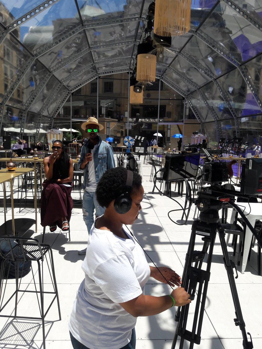 TVwithThinus's tweet photo. Day 3 of @JoburgFilmFest #JoburgFilmFestival with @MultiChoiceSA, and Day 3 of #Discop2019 TV market, both doing multiple panels/screenings in different places,concurrently. Feels like I'm  back at varsity with 9 subjects at 3rd-yr level &amp; forcing time to fit like Doctor Strange. https://t.co/rlC6t6DRA7