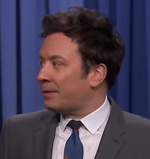 candifier's tweet photo. What happened to your hairstyle? :) @jimmyfallon https://t.co/EkclEgfnhj