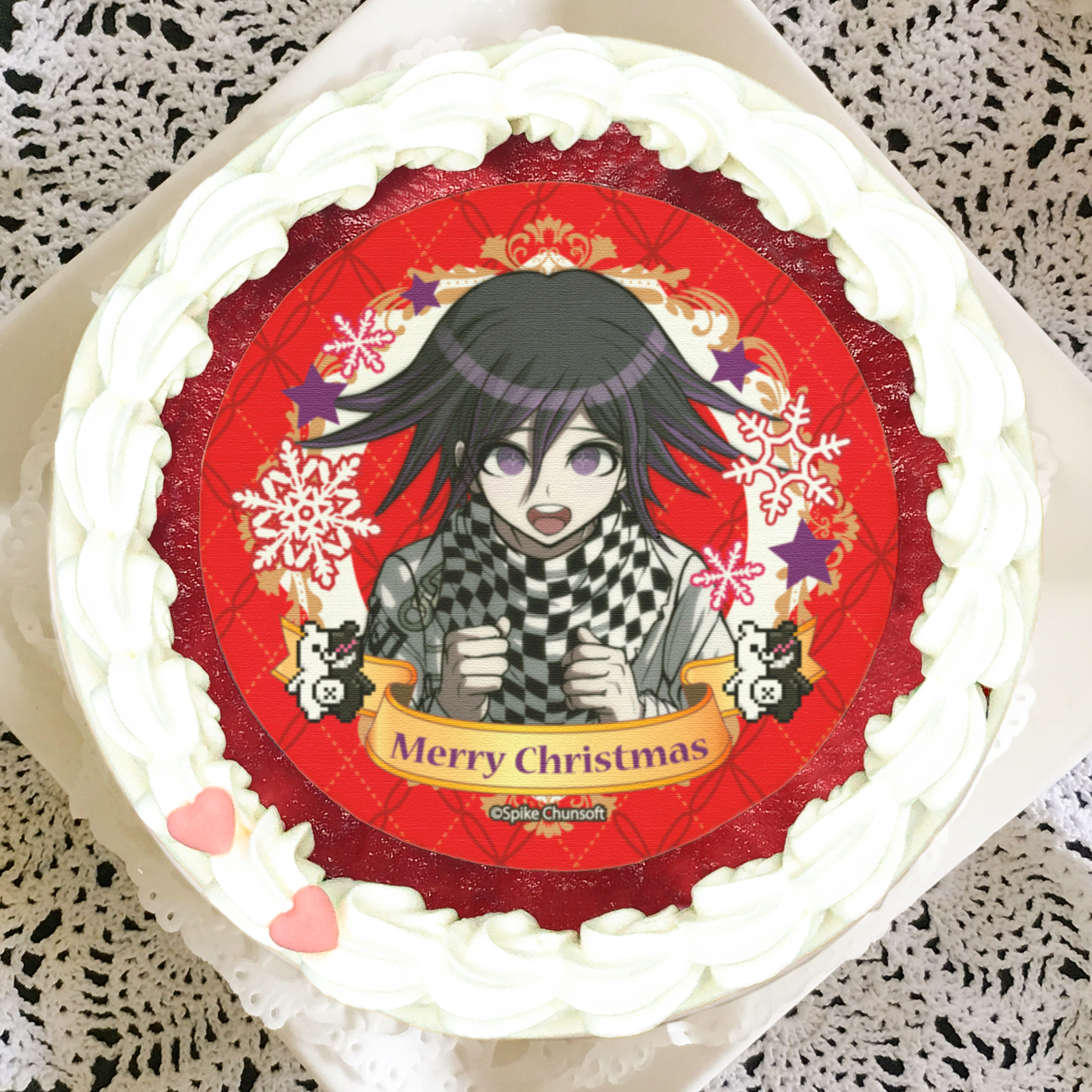 ダンガンロンパV3 最原終一 クリスマス　プリロール 缶バッジ ダンガンロンパV3 最原終一 クリスマス プリロール 缶バッジ