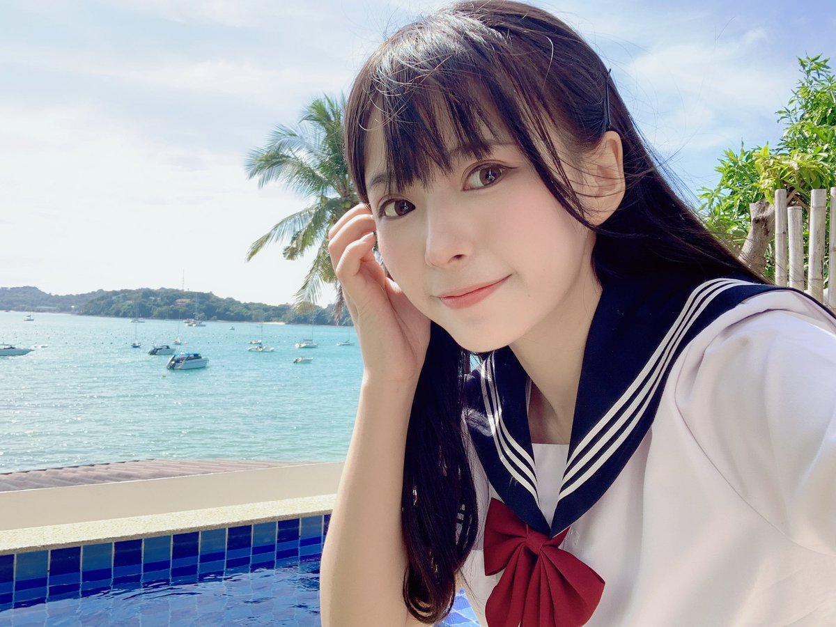 肃雨در توییتر 夏天 大海 我们 Jk制服 制服 女子高生 水手服 制服ディズニー