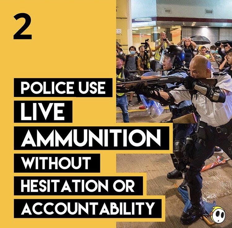 Janlamyeon's tweet photo. 5 Reasons Why #HongKong is Still Protesting!
Withdrawal of the extradition bill is NOT enough!
5 Demands! Not ONE Less!
Photo cr. @YellowShyGuy852
#HongKongProstests #HongKongPoliceTerrorism #SOSHK https://t.co/wDgHv5LEad