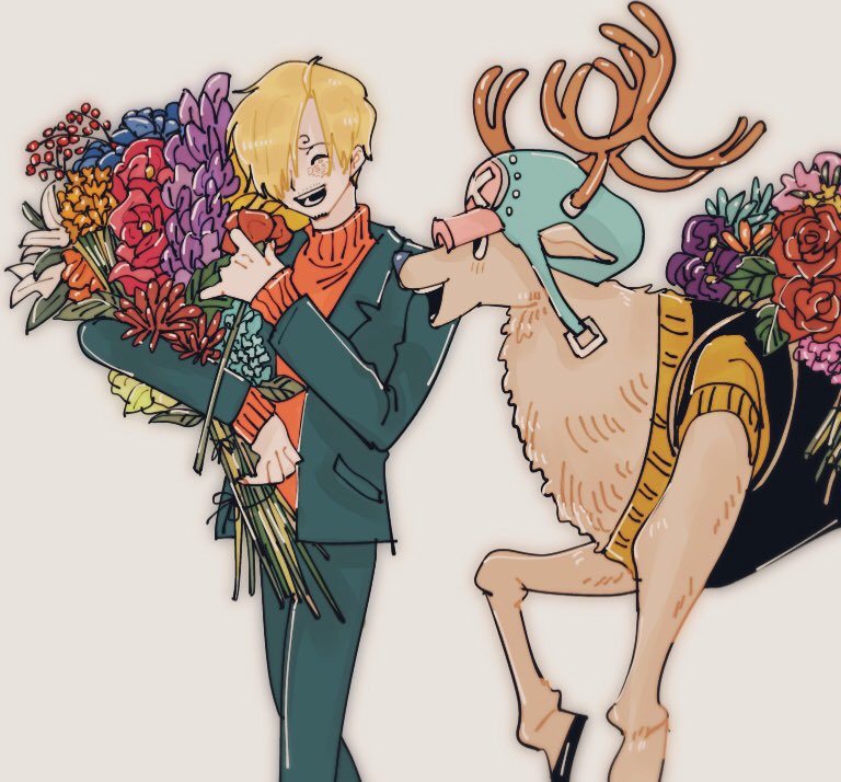 お花サンジ とっっても可愛いタグ っっ お借りさせて下さい もみけしのイラスト