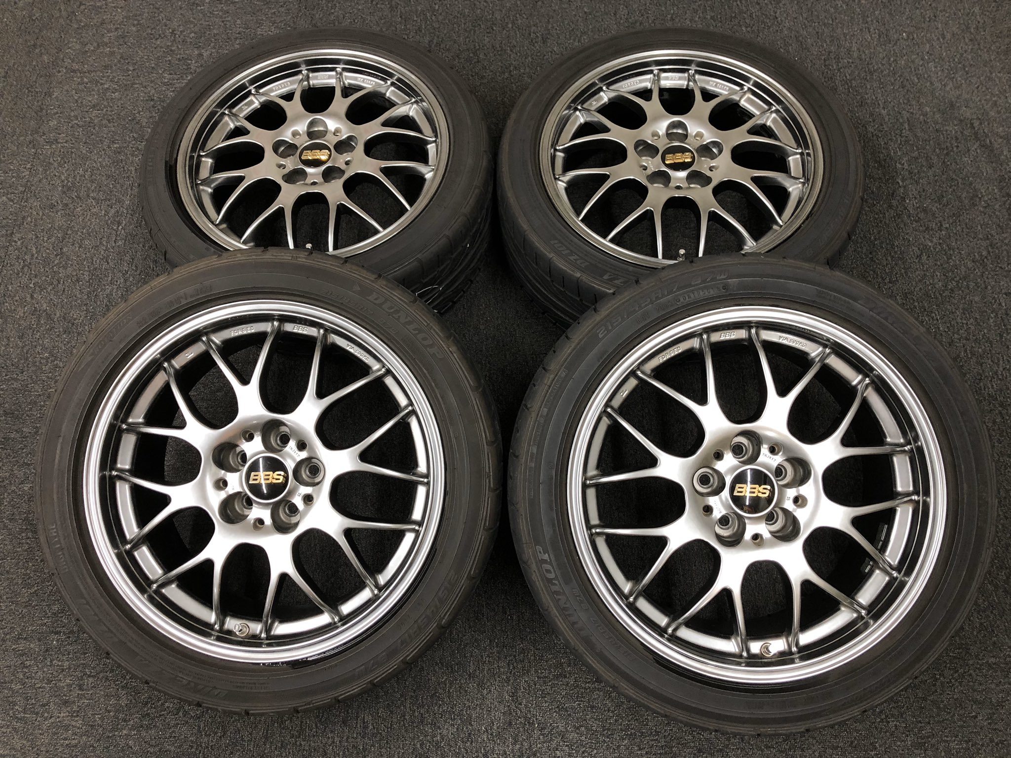 BBS RG-R RG735H 17インチ（BBS RG-R (RG715) + PIRELLI POWERGY