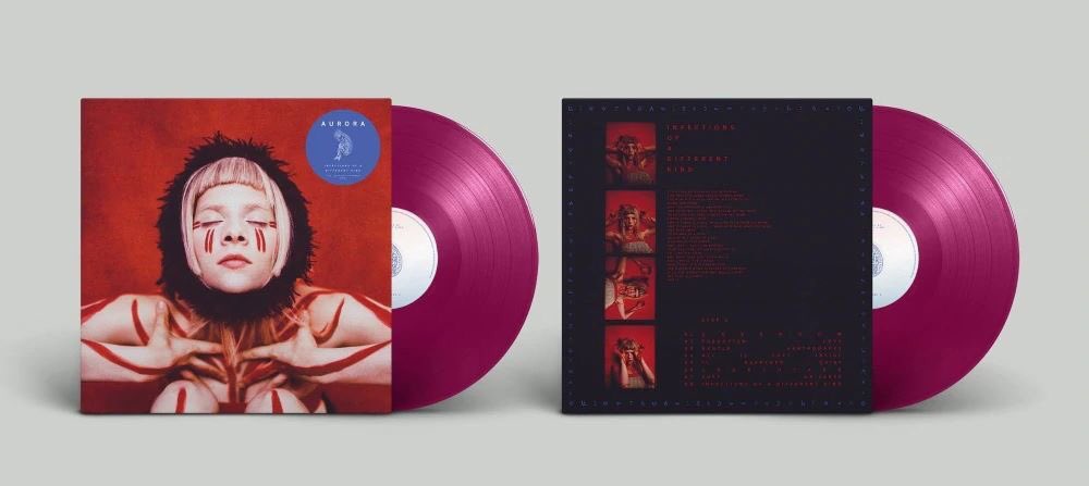 I dag er AURORA «Infections Of A Different Kind - Step 1» ute i en svært begrenset eksklusiv versjon, kun tilgjengelig i Norge -> auroraofficial.lnk.to/IOADK_vinyl