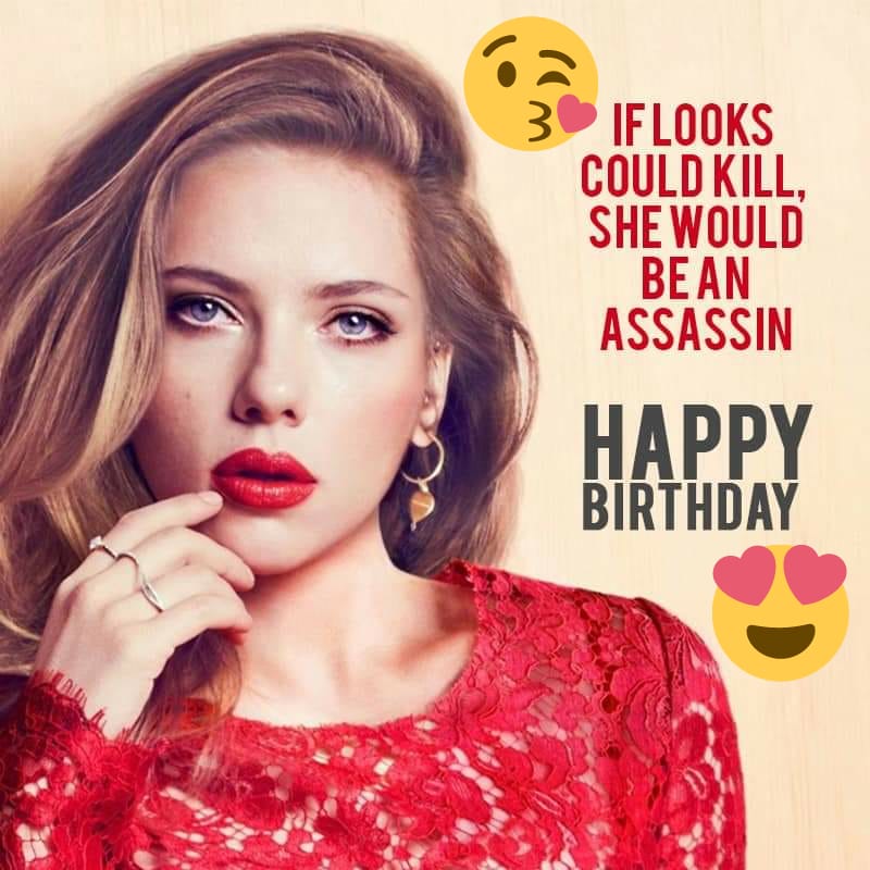 Happy Birthday
Scarlett Johansson
:) (y) 