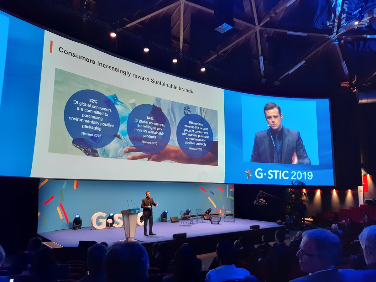 UNMGCY's tweet photo. The effect of elavated moral increment encentivices brands to prove who is the most sustainable.
In order to please a growing base of environmental aware consumers. #SDG2030 #GSTIC2019 https://t.co/nTgLyy3J0e