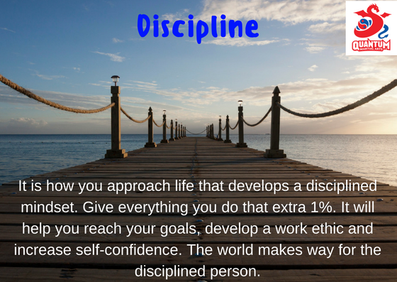 quantummartial's tweet photo. #discipline helps you do the things that must be done. When you do this, it increases your chance of #success. So do that extra 1% to help your #goals, work ethic and #selfconfidence. 

#martialarts #selfdefence #blackbelt #buildabetteryou https://t.co/3Bluqc2vZ0
