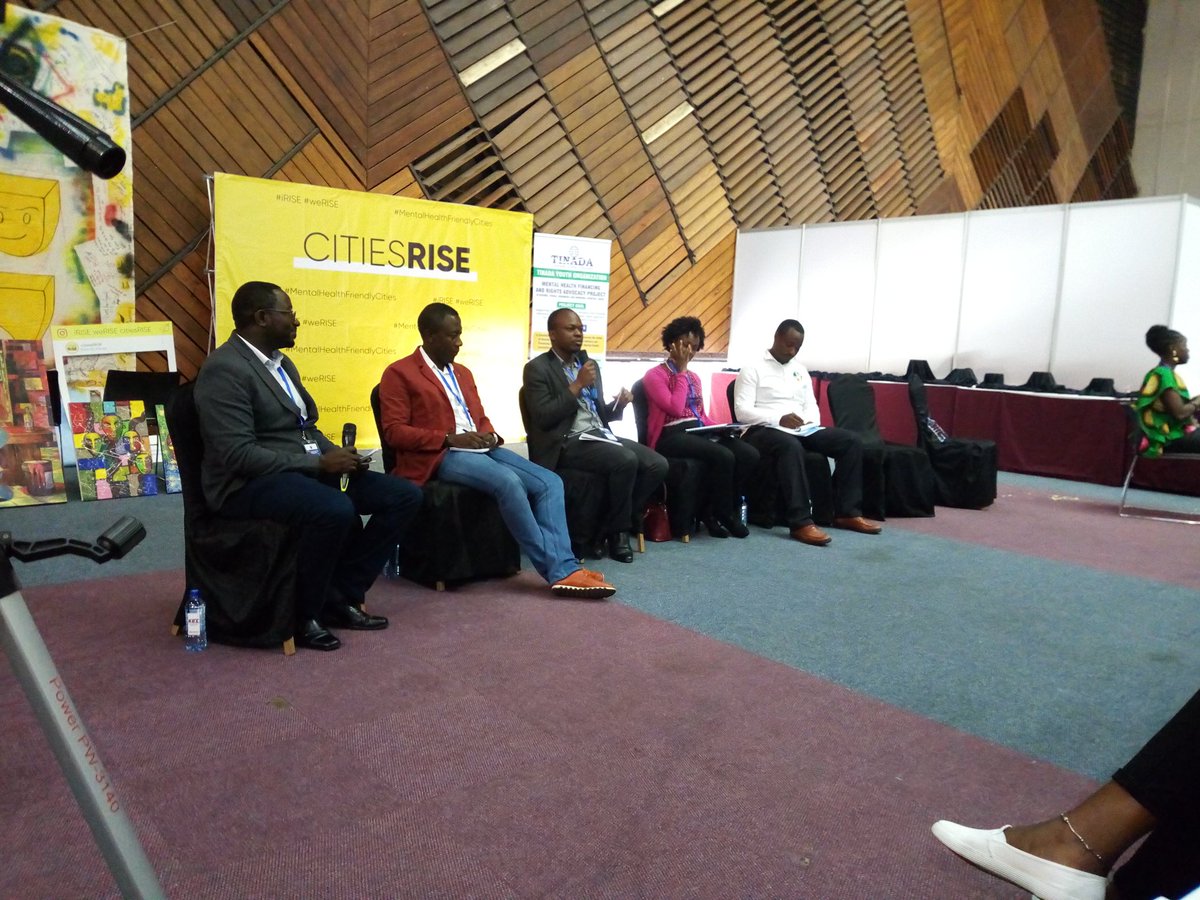 Our Director Bright Shitemi on a panel discussion on Mental Health Advocacy as Public Health Agenda during the #MentalHealthConfKe 
@Dr_chitayi @SylviaKasanga @PDOkenya