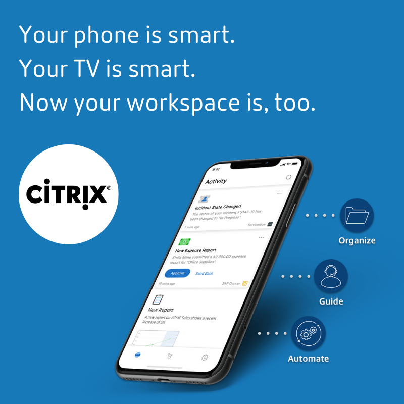 MingMan7's tweet photo. Get ready to meet the all-new #CitrixWorkspace! Join @citrix on 11/14 for a special event that'll showcase workspace intelligent, how to launch and configure a microapp, introduce the Citrix virtual assistant &amp; lots more! https://t.co/zL5GXPUJjs https://t.co/mKfbF9oGlY