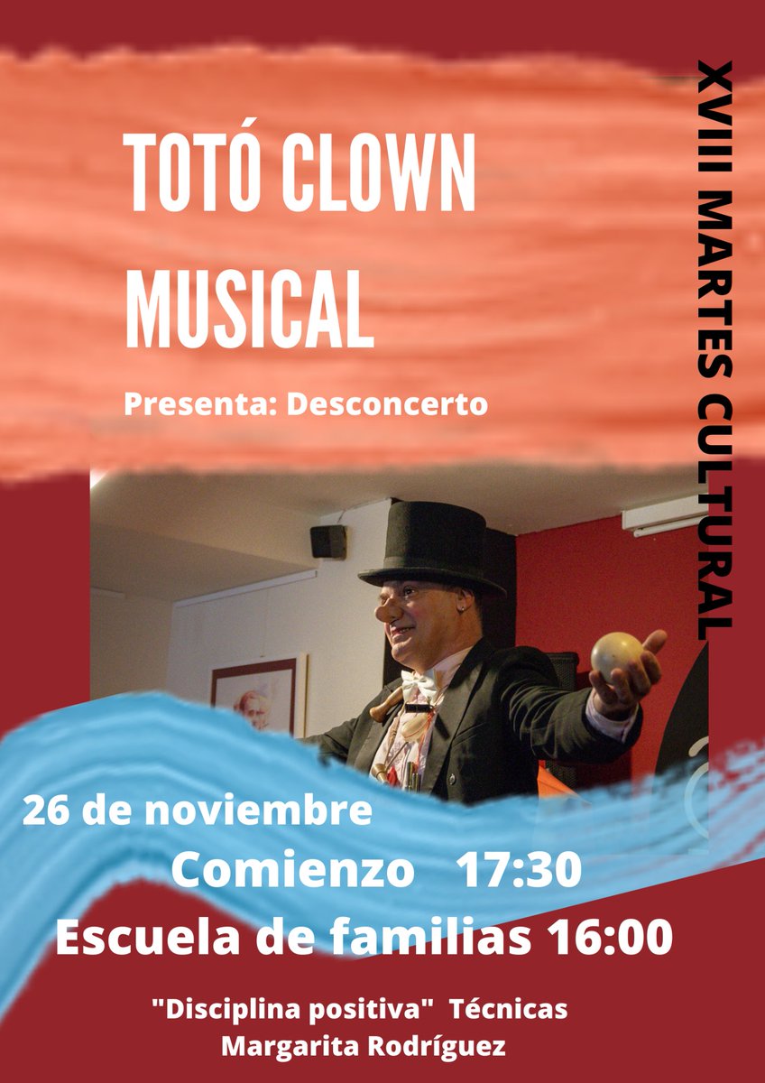 ¡Ya estamos ante otro martes cultural!