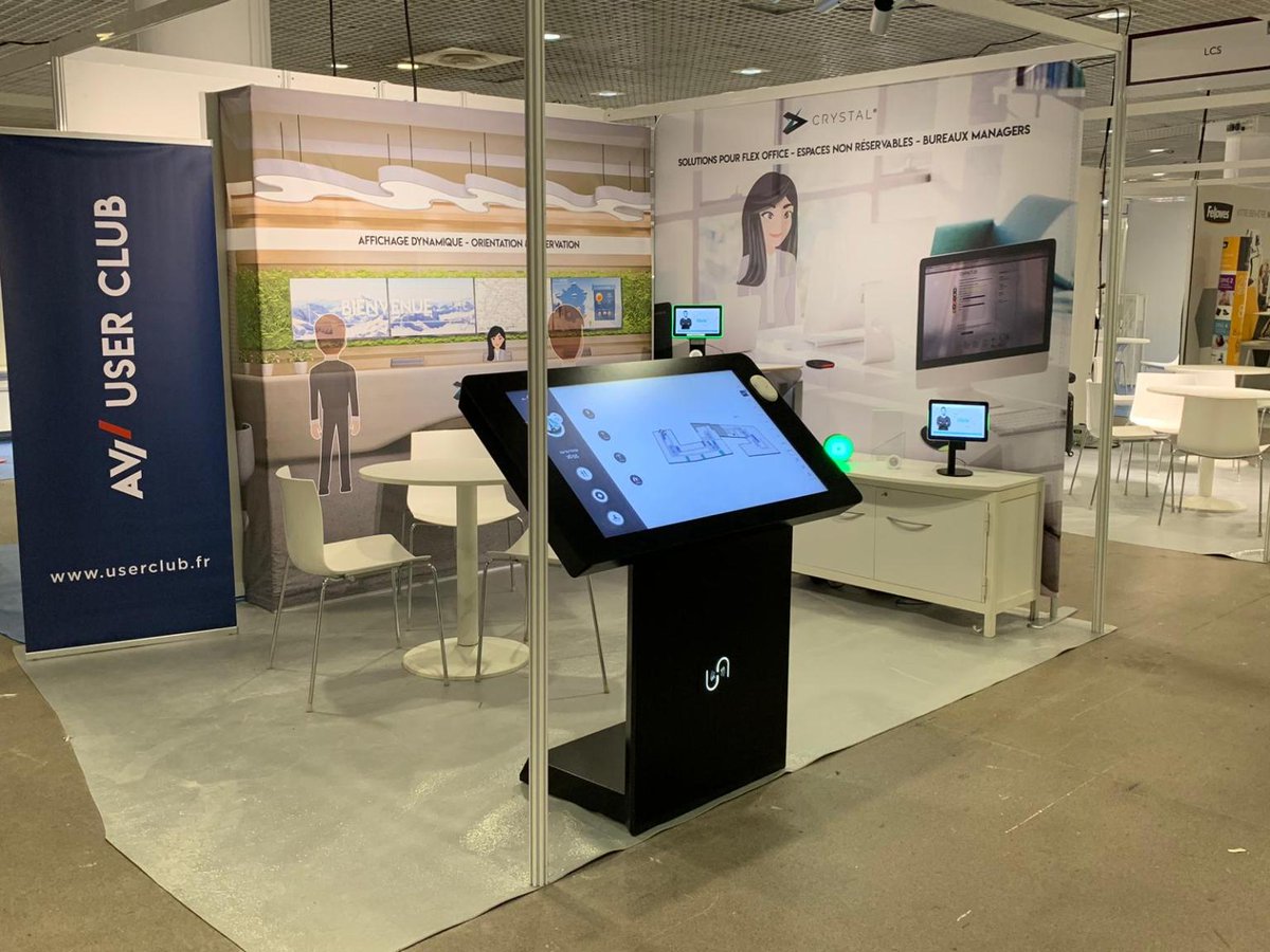 Nous étions présents au salon #workplace à #Cannes pour présenter notre suite logicielle intelligente <a href="/CrystalUnivers/">Crystal Universe</a> dédiée à la gestion digitale de vos espaces de travail.
#workspace
