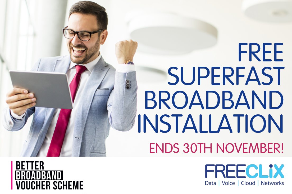 Unlimited business class 4G superfast broadband! 
Only £46 per month + VAT.
Get in touch today!