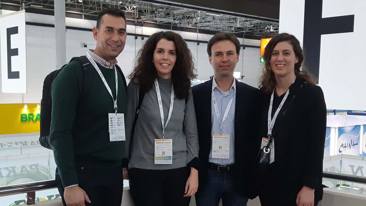 First time in Medica for our team. It was a great experience with lots of fruitful meetings. Auf Wiedersehen #Medica2019!