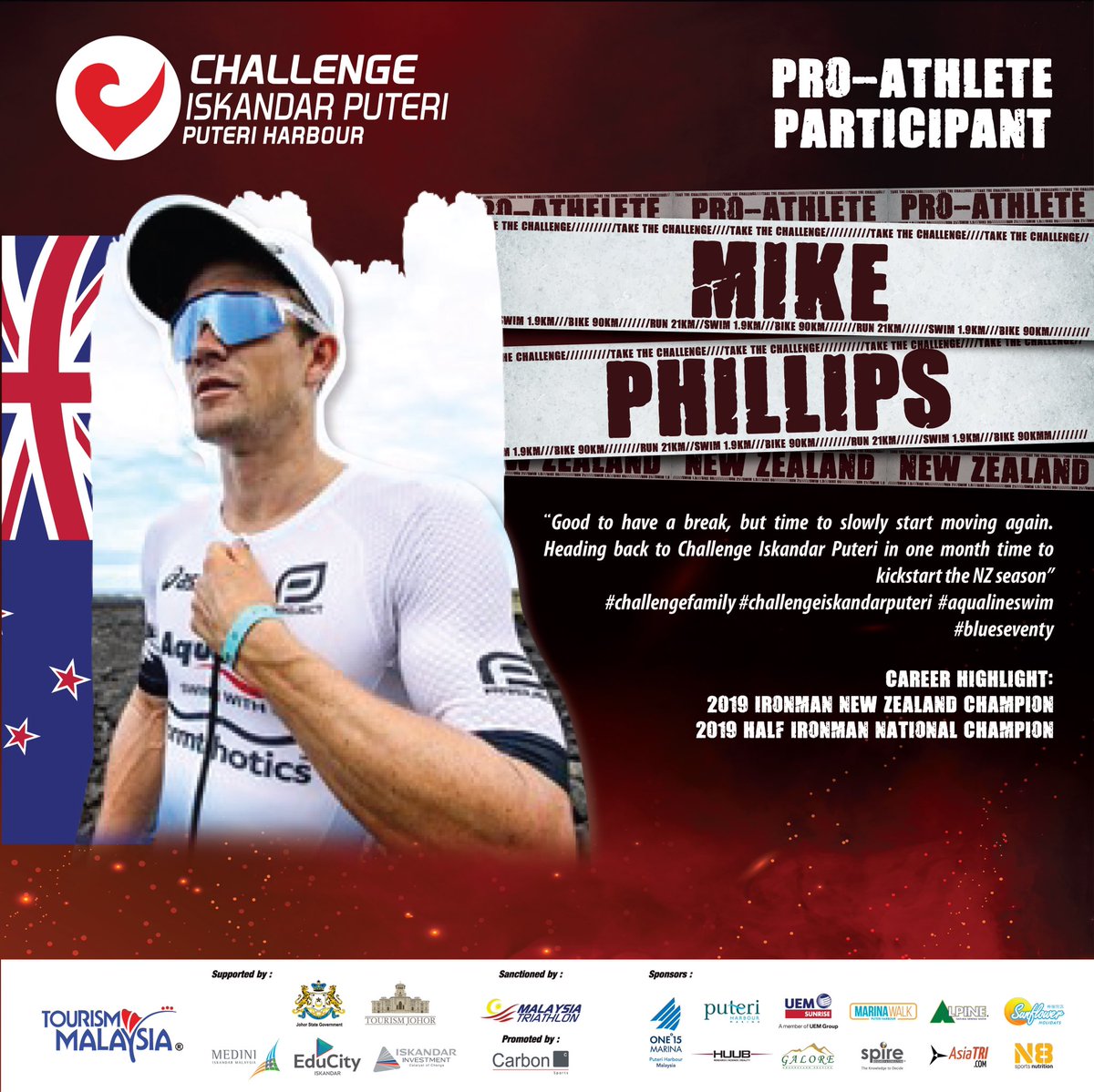 habsukan's tweet image. Kenali atlet-atlet profesional yang akan turut serta di dalam Challenge Iskandar Puteri pada 24 November 2019 ini!

Jangan lupa untuk datang ke Puteri Harbour Marina, Iskandar Puteri dan berikan sokongan anda! 

#ipactive #challangeiskandarputeri