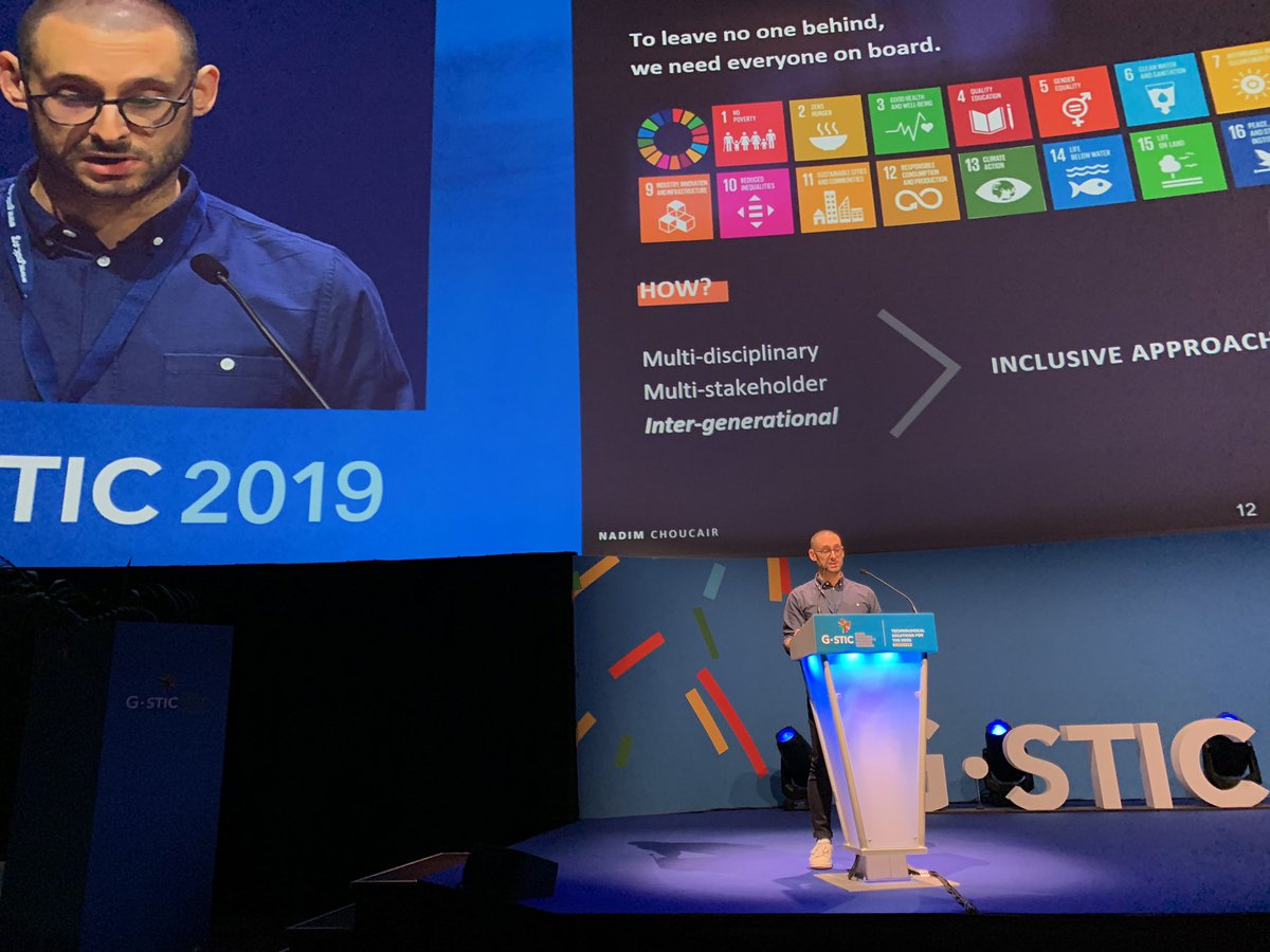 2030Cabinet's tweet photo. At @GSTICseries’ Youth Forum by @UNMGCY we spoke about the @globalgoalsjam as an example of youth led, ecosystem driven innovations for the #SDGs. We need more multi stakeholder, multidisciplinary & inter-generational approaches to achieve the #2030Agenda. #GSTIC2019 https://t.co/jWBPPkpaub