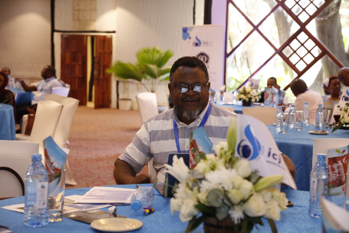 ICJKenya's tweet photo. @icjarp ICJ Africa Director @tsunga_arnold keenly following presentations at the #AJC2019 on #TechDevRuleofLaw #ICJKenyaTurns60 https://t.co/H30df9HRC1