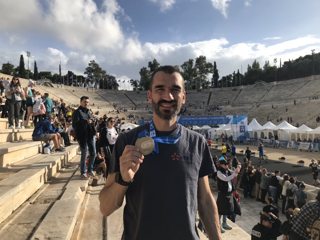 Athens marathon 2019 <a href="/AthensMarathonE/">Athens Marathon</a>, in 3:17:41 ! Hills didn’t move since 2017...
Number 29, next Boston <a href="/bostonmarathon/">Boston Marathon</a> for number 30 !!!