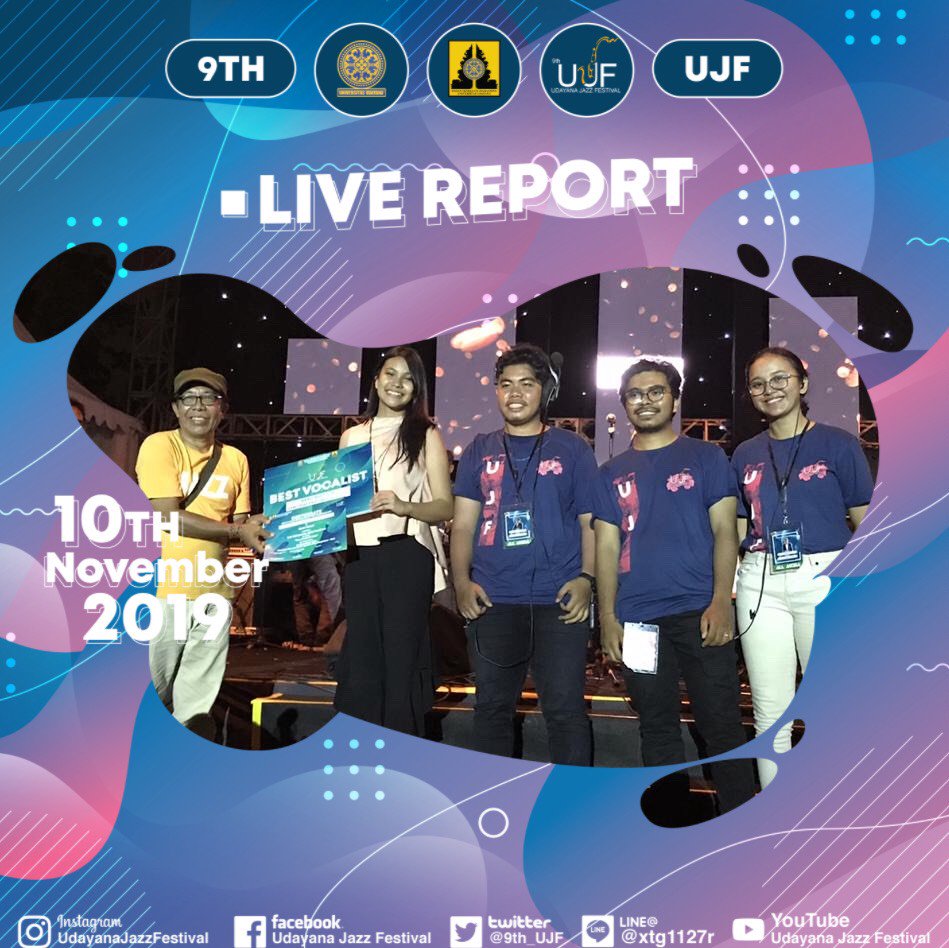 [Live Report - Best Vocalist]

We are now celebrating the awarding for the best vocalists from our performance line. Congratulations to "PASUPATI" for your incredible voice and performance!
You deserve it!