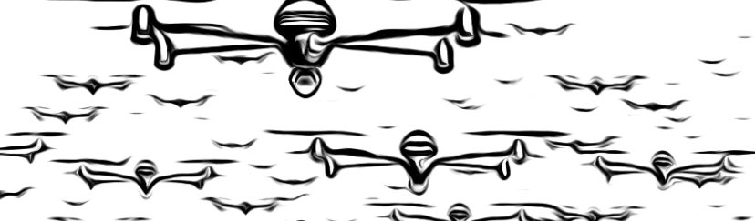 HogDexter's tweet photo. #DroneSwarmArt #DextersBrainAI https://t.co/W8TOdjOBIj