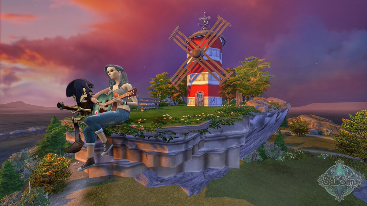 Sati Windmill Windmill For The Land Turn Forever Hand In Hand The Gorillaz Met Me In Brindleton Bay And I Just Had To Jam With Noodle Feel Good Inc Is