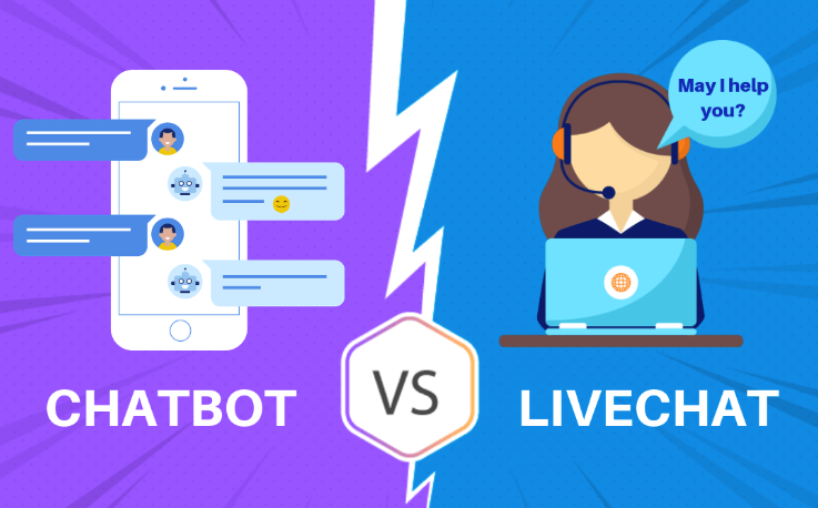 yenmoranteph's tweet photo. ChatBot vs. Live Chat.What would be more beneficial for your business? Chatbot is an automated program built to interact with humans via chat interface. While Live Chat is an online customer service system with live support of real humans sitting and answering the user’s queries. https://t.co/YZWXQViDJj
