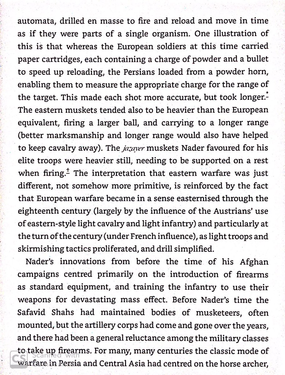 Nader’s innovations in warfare allowed to win great victories. However, the enormous expense of equipping, financing, training, & supplying his armies required government reform & economic development.