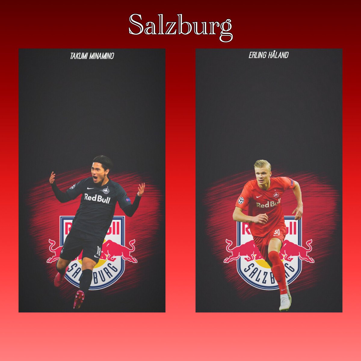 K H レッドブル ザルツブルク壁紙 いいね Rtよろしくお願いします サッカー壁紙 ザルツブルク Salzburg 南野拓実 奥川雅也