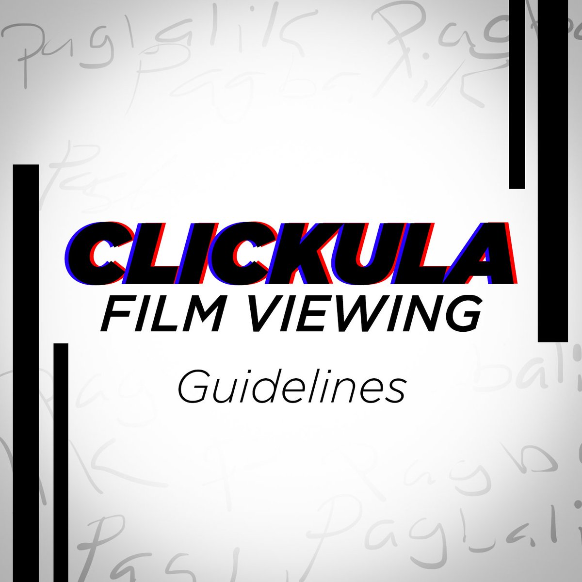 sbcSHEEP's tweet photo. Excited for tomorrow's CLICKULA Film Viewing? Please be guided by these few reminders then sit back and relax as we watch and appreciate the films made by our fellow students! 🎞️📽️ https://t.co/13s4uStciy