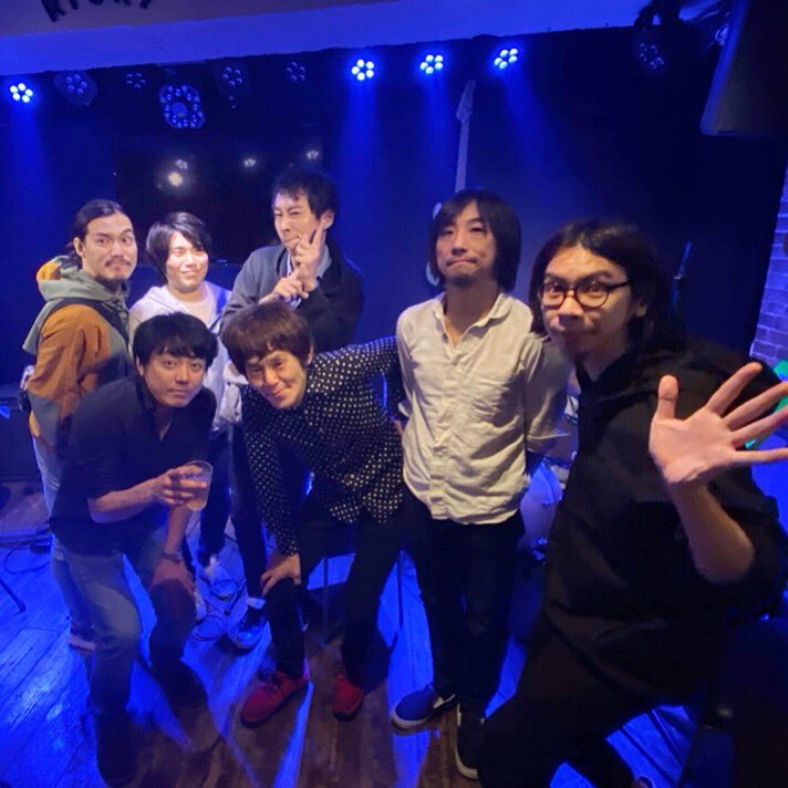 タケオカ トシヒコ On Twitter 昨日はmusic Bar Rickyにてワタナベイビーバンド四国ツアー徳島編にthe Ninjaで出演 短い時間できたが楽しくやれました ワタナベイビーバンドは終始ノリノリで聴いて歌って手を挙げて とても良いライブ また観たいなぁ 田中さんの