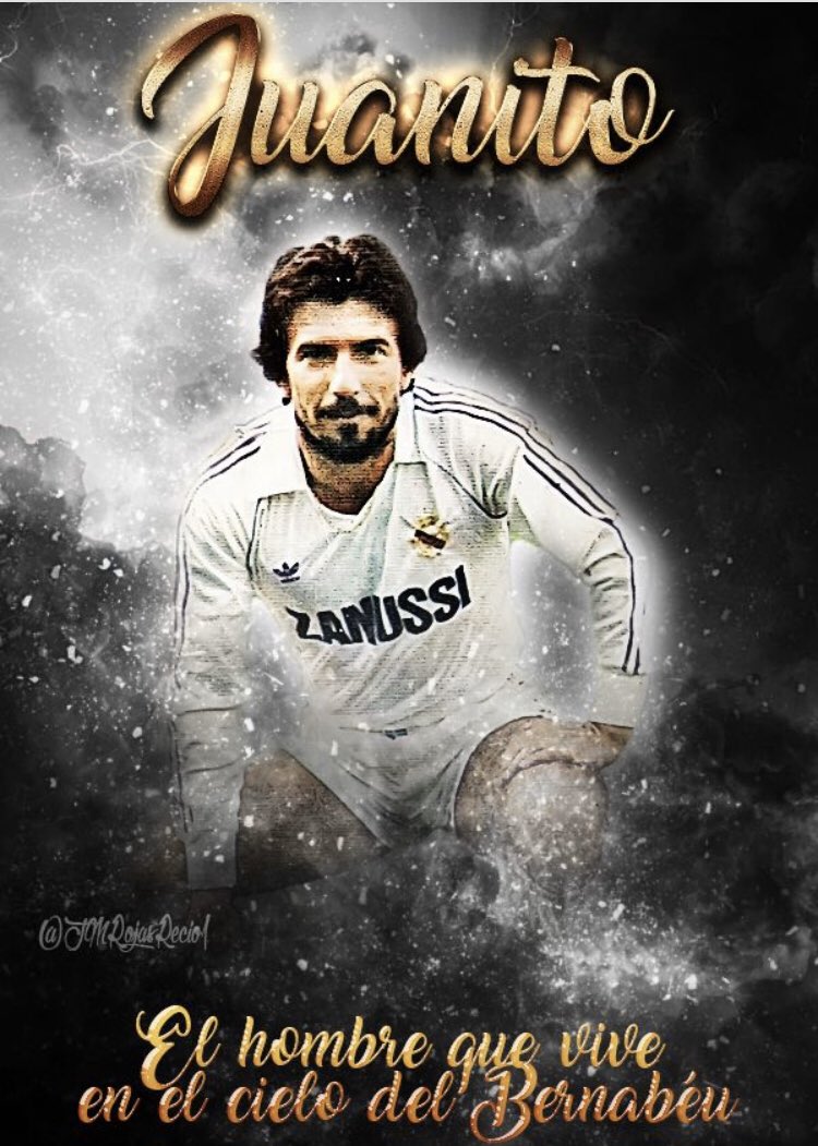GuillerNC's tweet photo. Muchas felicidades  crack,hoy cumplirías 65 años.Un abrazo enorme.Hala Madrid. https://t.co/q8sJ9RlptM