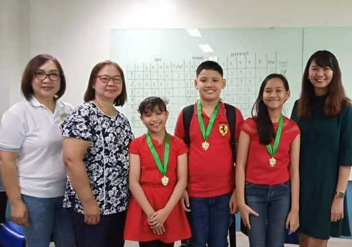 CSRLI_SC's tweet photo. Congratulations!!!!

Araling Panlipunan (JHS)
John Louie De Torres
Camille Elaine Dela Pena
Jerald Rheiner Bueno
Cedrick Genave

Spelling (SHS)
Jeanette Barairo

Spelling (Intermediate)
Kian Gabriel E. Arambulo 
Cassandra Louiesse L. Sael
Julia Marie Gigante https://t.co/Er6UAEx3zR