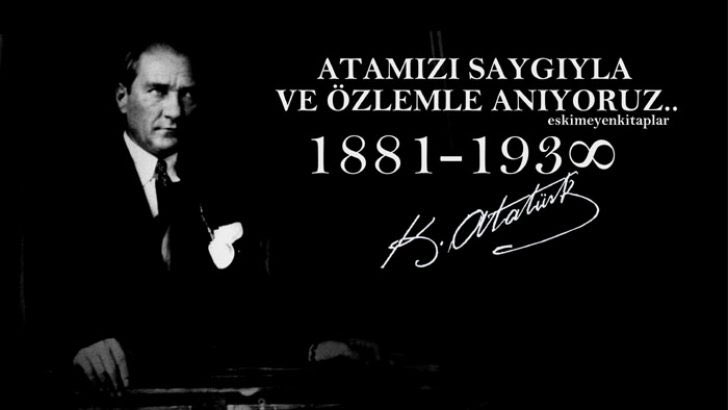 Türkiye Cumhuriyeti'nin kurucusu Gazi Mustafa Kemal Atatürk'ü aramızdan ayrılışının 81. yıl dönümünde şükran, rahmet ve saygıyla anıyoruz. Ruhu şad, mekânı cennet olsun. Emaneti emin ellerdedir... #10Kasim