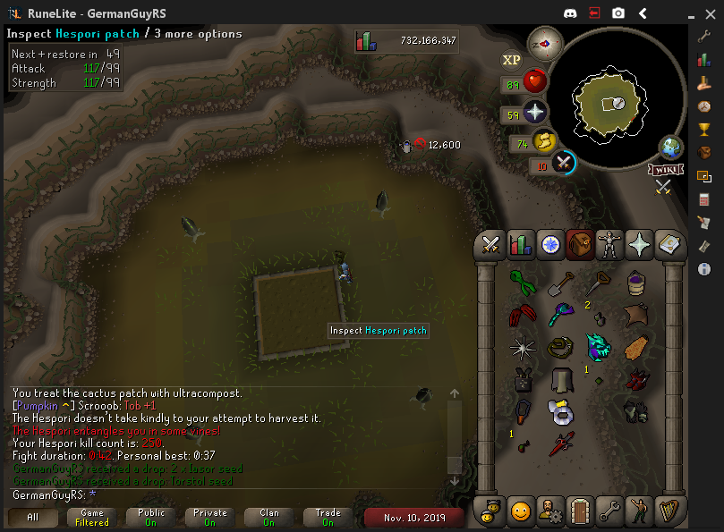 Osrs Fossil Island Inspect Seaweed (if you're using run elite these