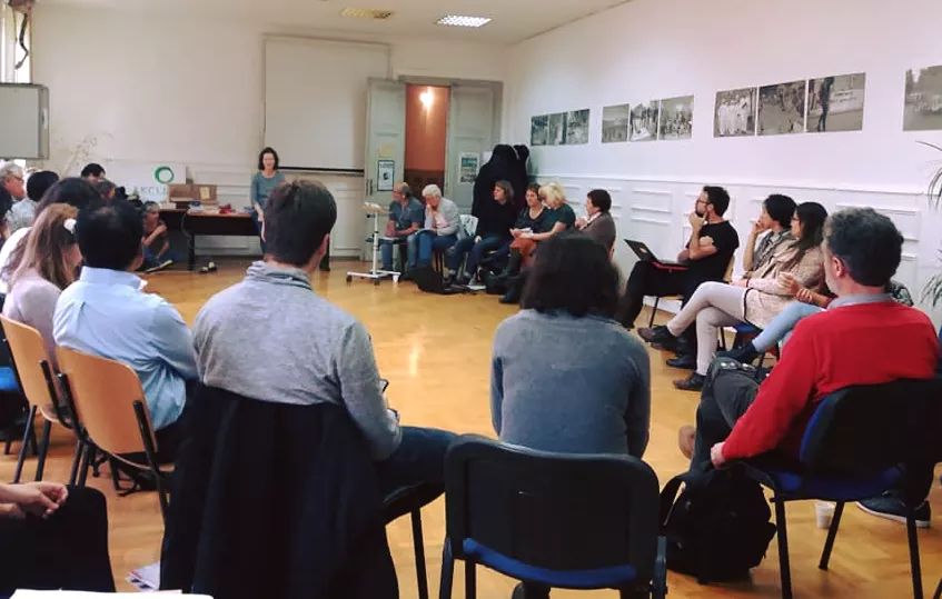 phmeurope's tweet photo. PHM Europe is meeting in Zagreb this weekend, jointly with the Réseau Européen Santé - European Health Network. Re-energising together, planning future campaigns including on migrants' health and healthcare commercialisation #7april #health4all. https://t.co/ZwNk1Su1D8