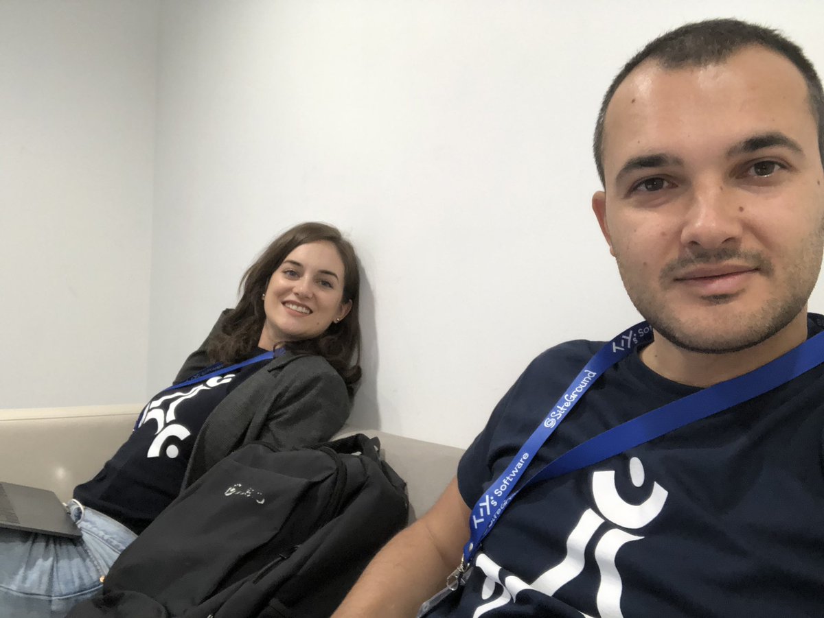 TsTrv's tweet image. Last min talk preps with @ktrajchevska #bgphp19