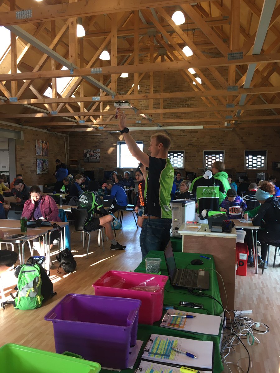 A huge turnout for the Effingham Adventure Race today! We love our adventurers who range from 7 to 80 #trailrunning #MTBO #orienteering