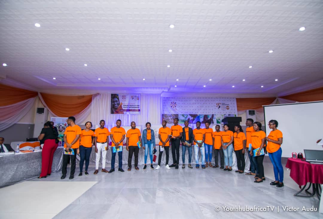 GodwinTakor's tweet photo. A one day youth cohort orientation training organized by #UNFPA CRSO alongside celebration of UNFPA@50 and #ICPDyouth ICPD@25 ended successfully. The youths were selected from six states in Nigeria covering Benue, Cross-river, Akwa-ibom, Abia, Anambra and Imo state. https://t.co/zfK3ExS69v