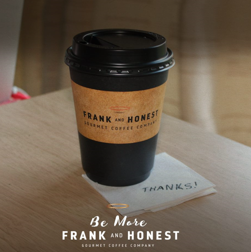 Have someone you want to say thanks to, say it with a Frank and Honest coffee from our store today