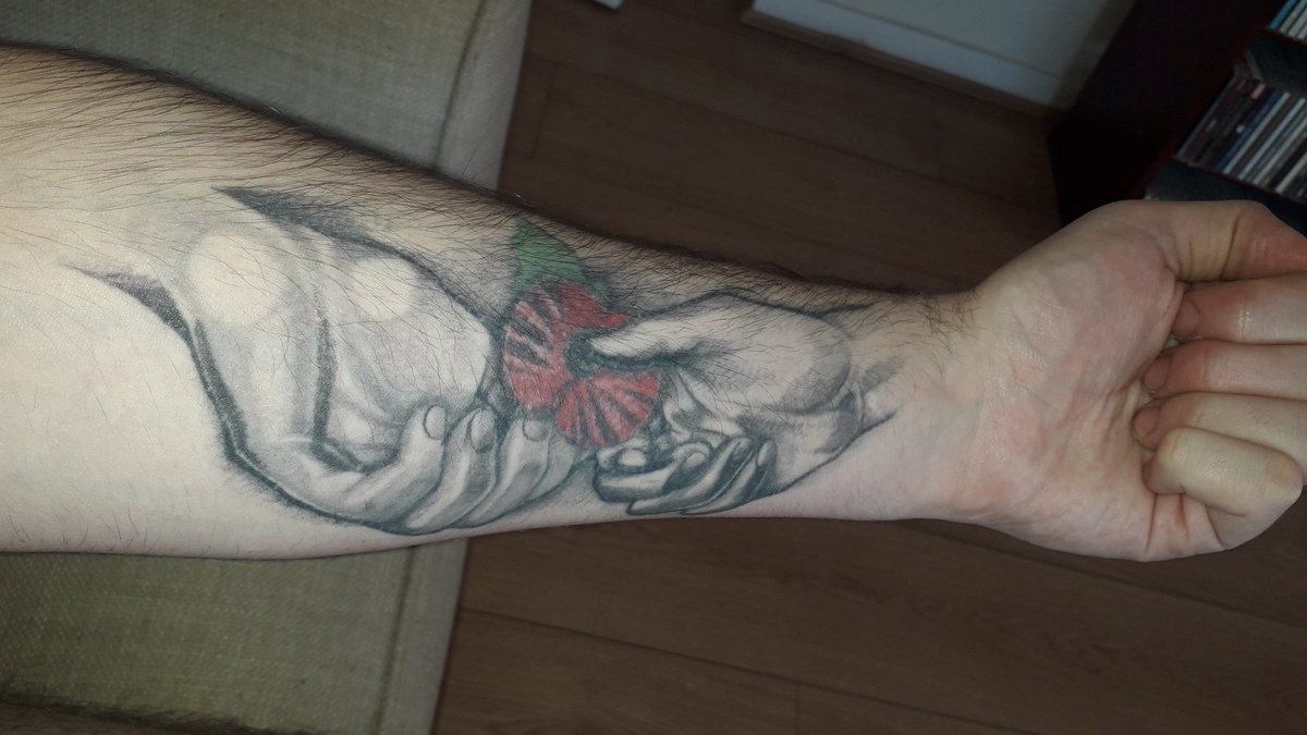 CFCJOSH98's tweet photo. This is my tattoo to show my remembrance to the fallen soldiers and to every man and women that has fought for our country and still up to this day. My heart and passion go towards then all until the day I die, I will never forget, we will never forget. ❤️ https://t.co/DXy8yGkZFC