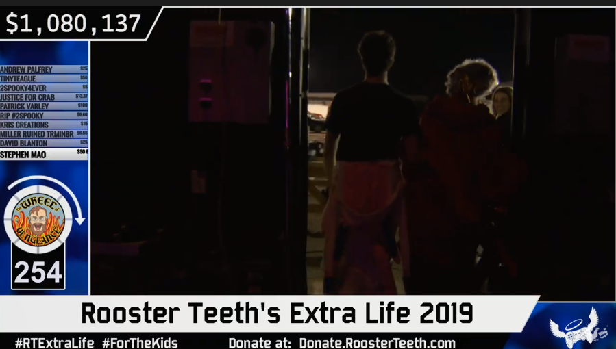 NegaMexGaming's tweet photo. And as our boys walk out into that cold morning they lay #2Spooky to rest, the only way they can...in a wood chipper #Death2Spooky #RTExtraLife https://t.co/qe5AR3mKVa