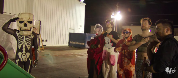 RoosterTeeth's tweet photo. "The real #2Spooky was the friends we made along the way." - @TheMilesLuna
#RTExtralife
#Death2Spooky https://t.co/BGcMBDZGiF