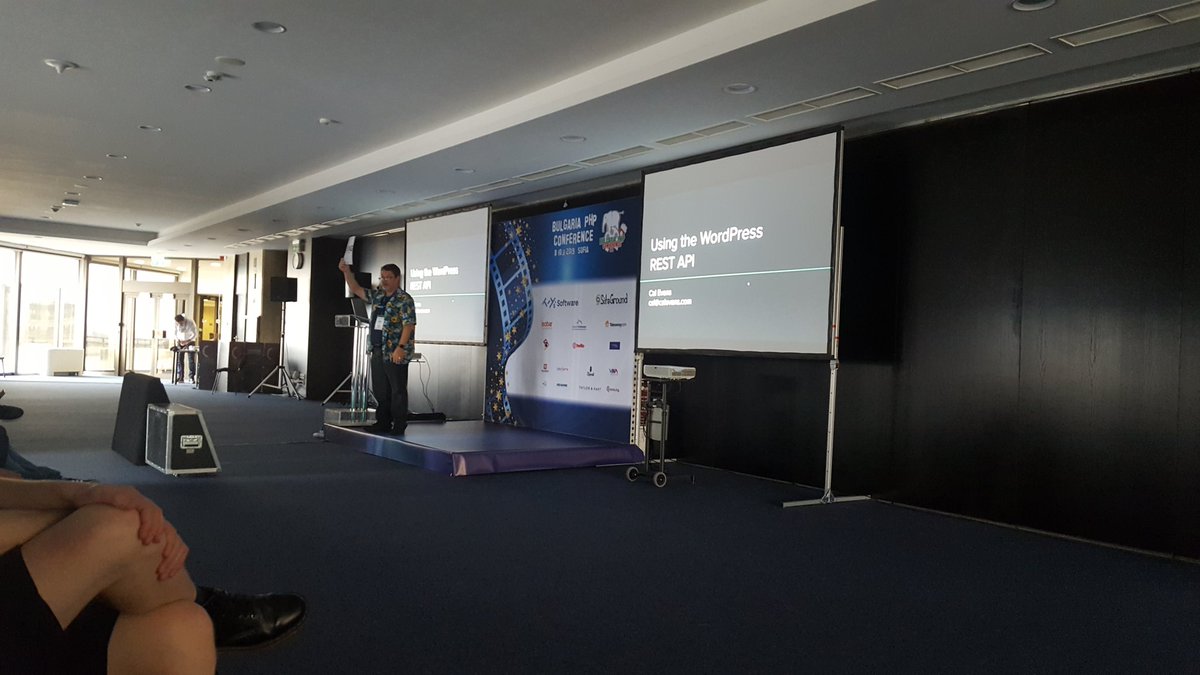 DjevaLoperka's tweet image. #WordPress REST API by @CalEvans at #BGPHP19