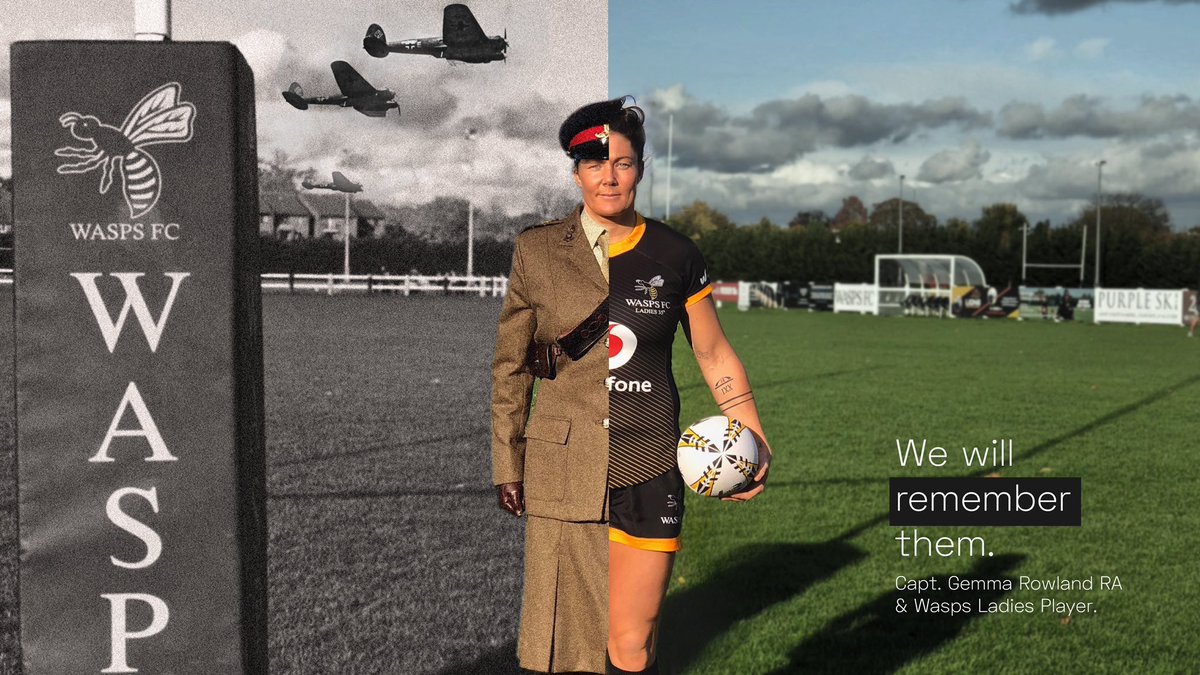 waspswomen's tweet image. Wasps remember their fallen friends 🇬🇧

Full article featuring quotes from our serving players 🗒 
waspsfc.co.uk/news/remembran…