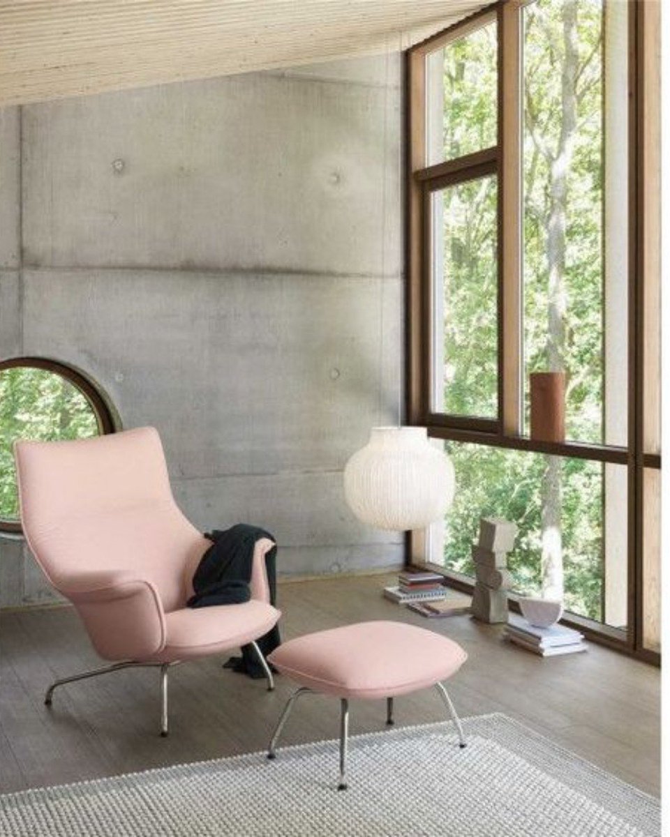 Comfort is the ultimate end goal with the Doze Lounge Chair &amp; Ottoman. Designed by Norwegian duo Anderssen &amp; Voll, it’s a style statement that you can’t wait to spend time enjoying. 
.
.
#spacesintoplaces #housesintohomes #dtales #dozeloungechair #muuto #dubaiinteriordesign