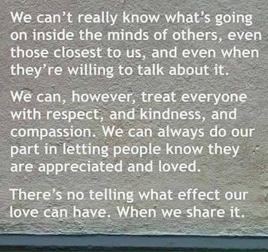 ❣️ Quote of the day ❣️ 
Takes only a small gesture of kindness to make someone’s day even a little bit better than it was before ☺️