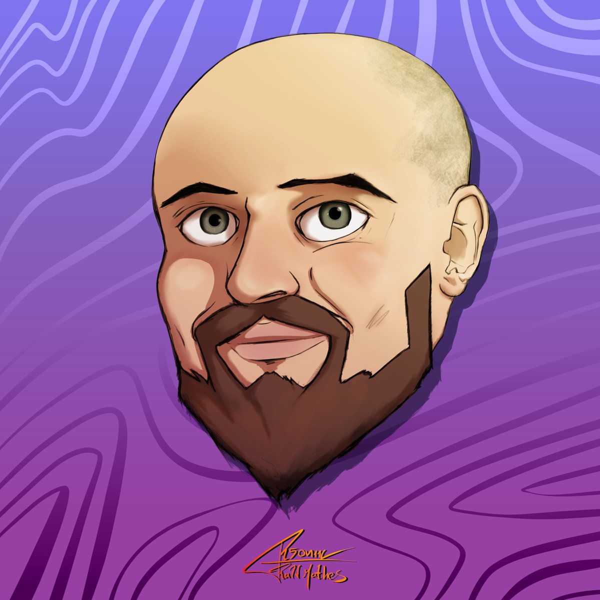 R5on11c's tweet photo. Drew a pic of DeMantis the solid lad. Look at that duuuuuude.
Art Β© R5on11c (Ralf Mathes)
#DeMantis #DigitalArt #Bald #Beard #R5on11c #SubscribeToDeMantis https://t.co/wl6zZMSB56