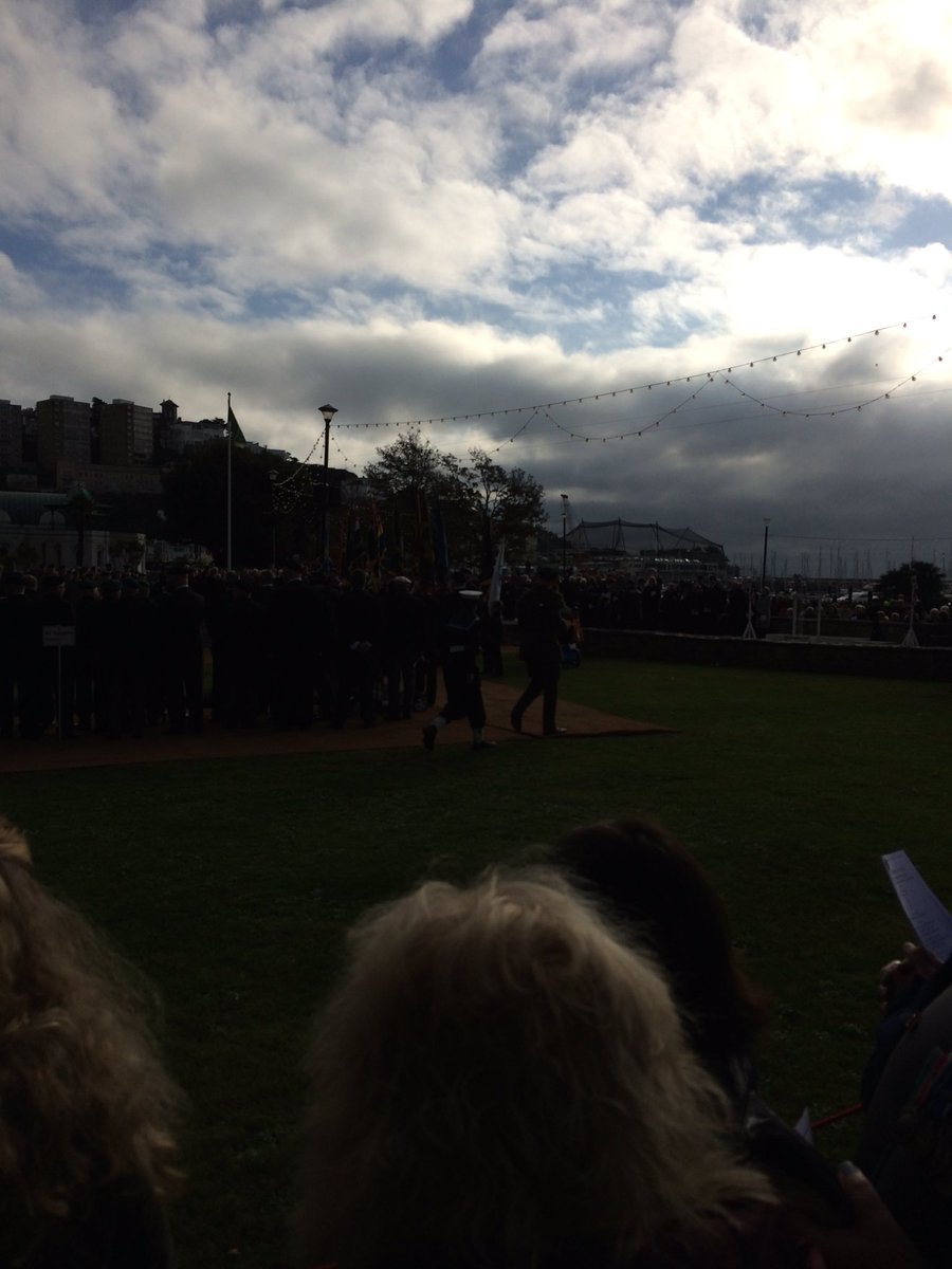 #RemembranceDay Torquay
