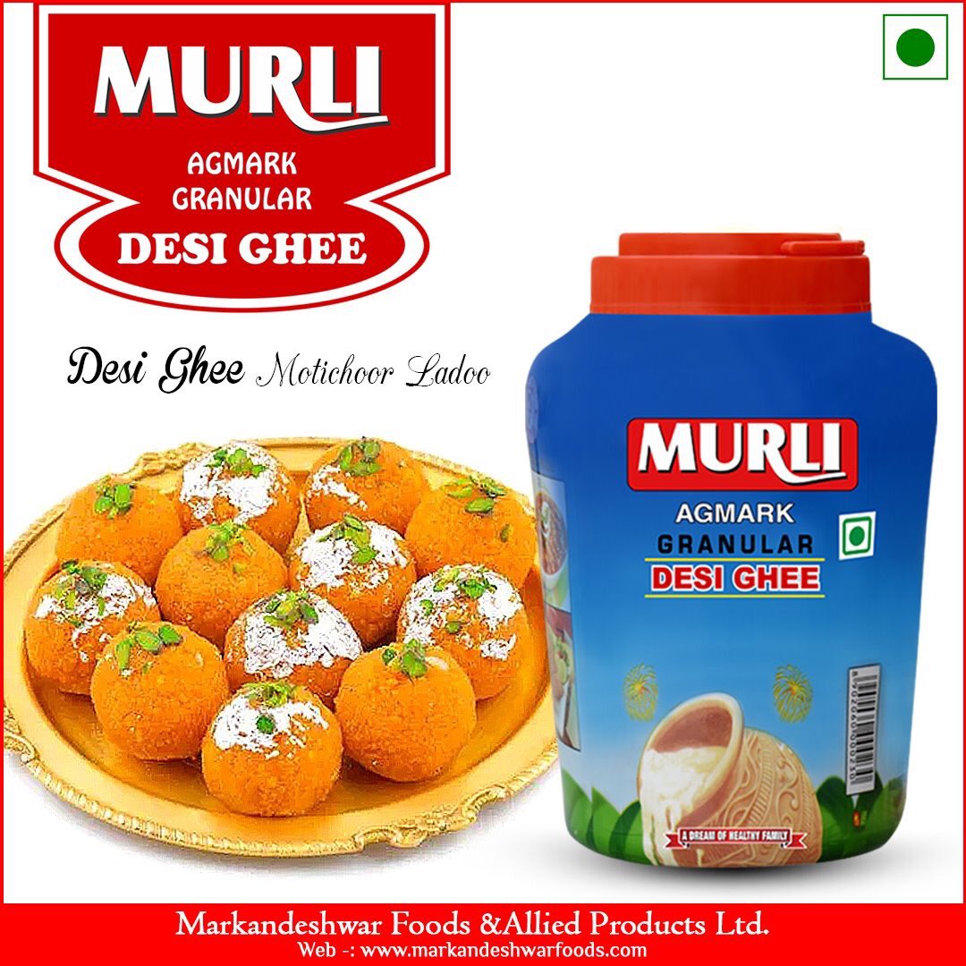 MarkandeshwarF's tweet image. There is no better way to bring people together than with Sweets.
Use #Murli_Ghee  
Markandeshwar Foods &amp;amp;Allied Products Ltd.
For trade enquiry 9896370720, 9729344011, 9810754400 or For More Visit at markandeshwarfoods.com

#markandeswar #Murli #desi_ghee #everyday #protein